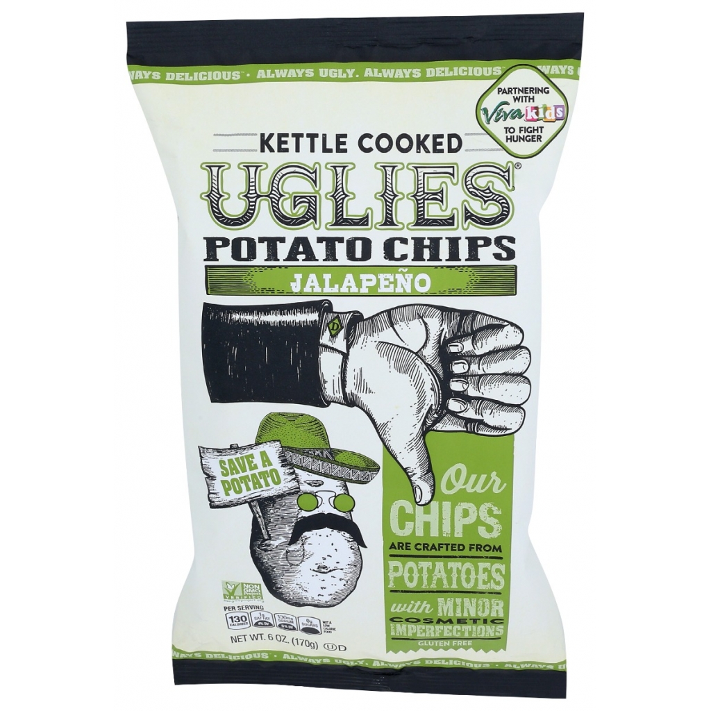 Spicy Jalapeno Kettle-Cooked Potato Chips, 6 oz