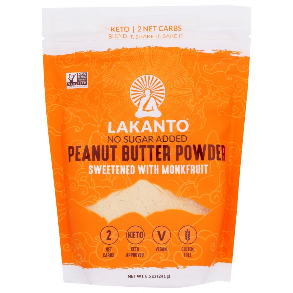 Lakanto Peanut Butter Powder, 8.5 oz - Keto Friendly