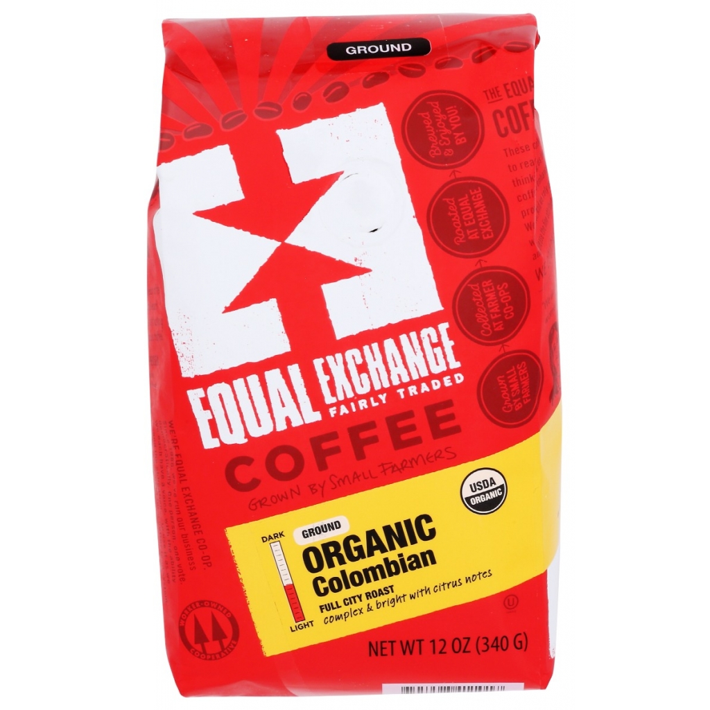 Organic Colombian Ground Coffee - 12 oz