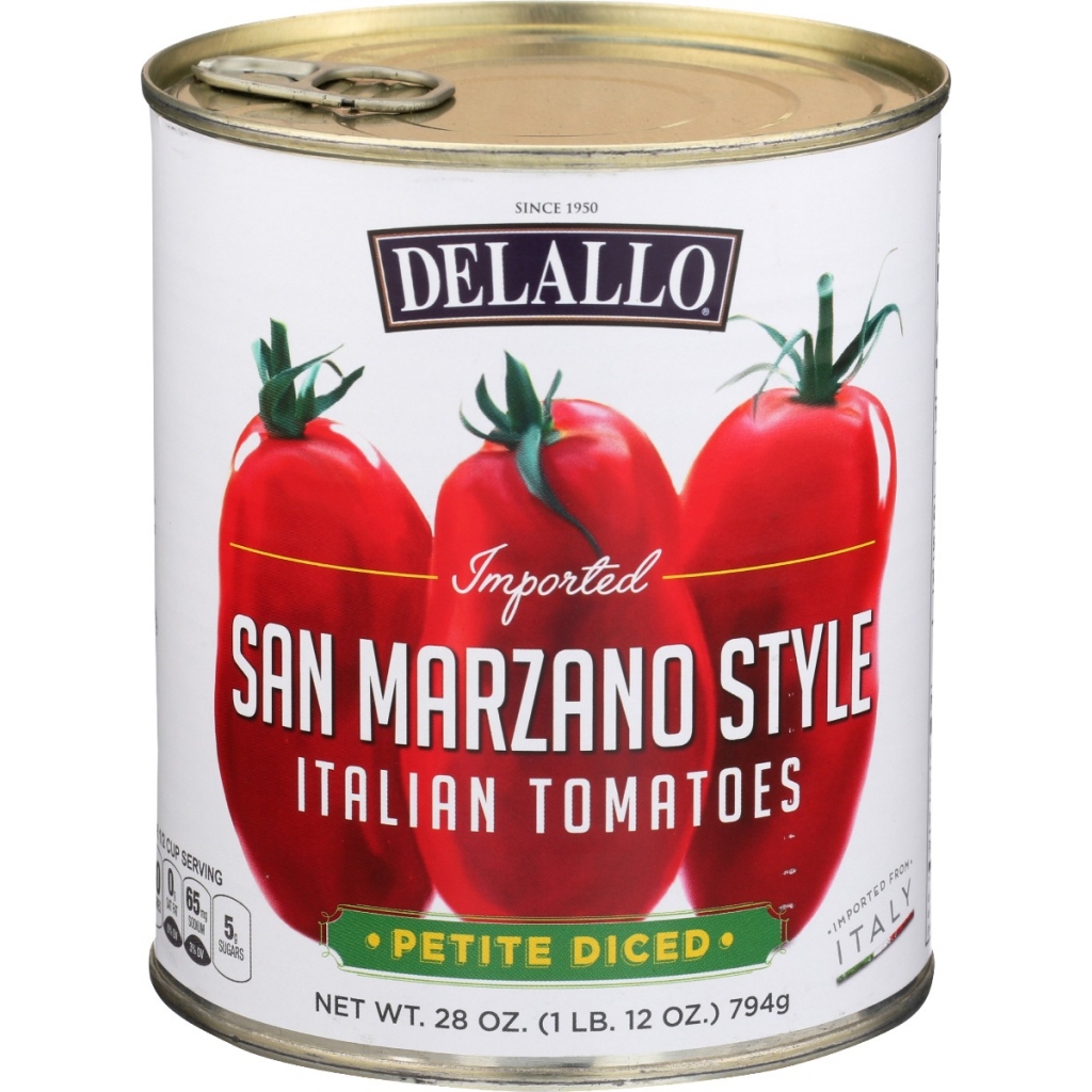 Gourmet San Marzano Style Diced Tomatoes - 28 oz