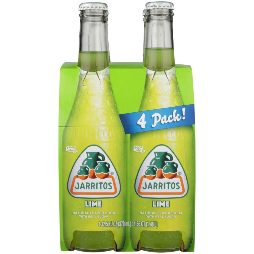 Jarritos Lime Soda - 4 Count, 12.5 oz