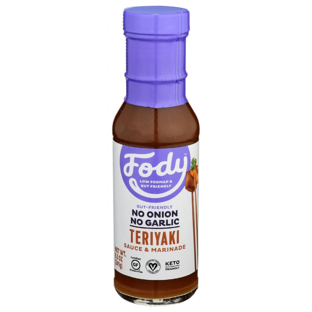 Low FODMAP Teriyaki Sauce and Marinade, 8 fl oz