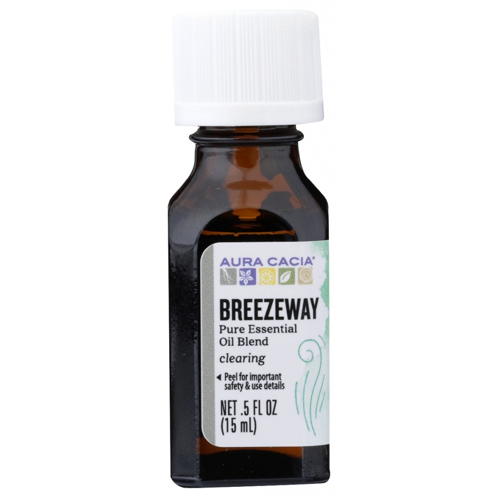 Aura Cacia Breezeway Pure Essential Oil Blend, 0.5 oz