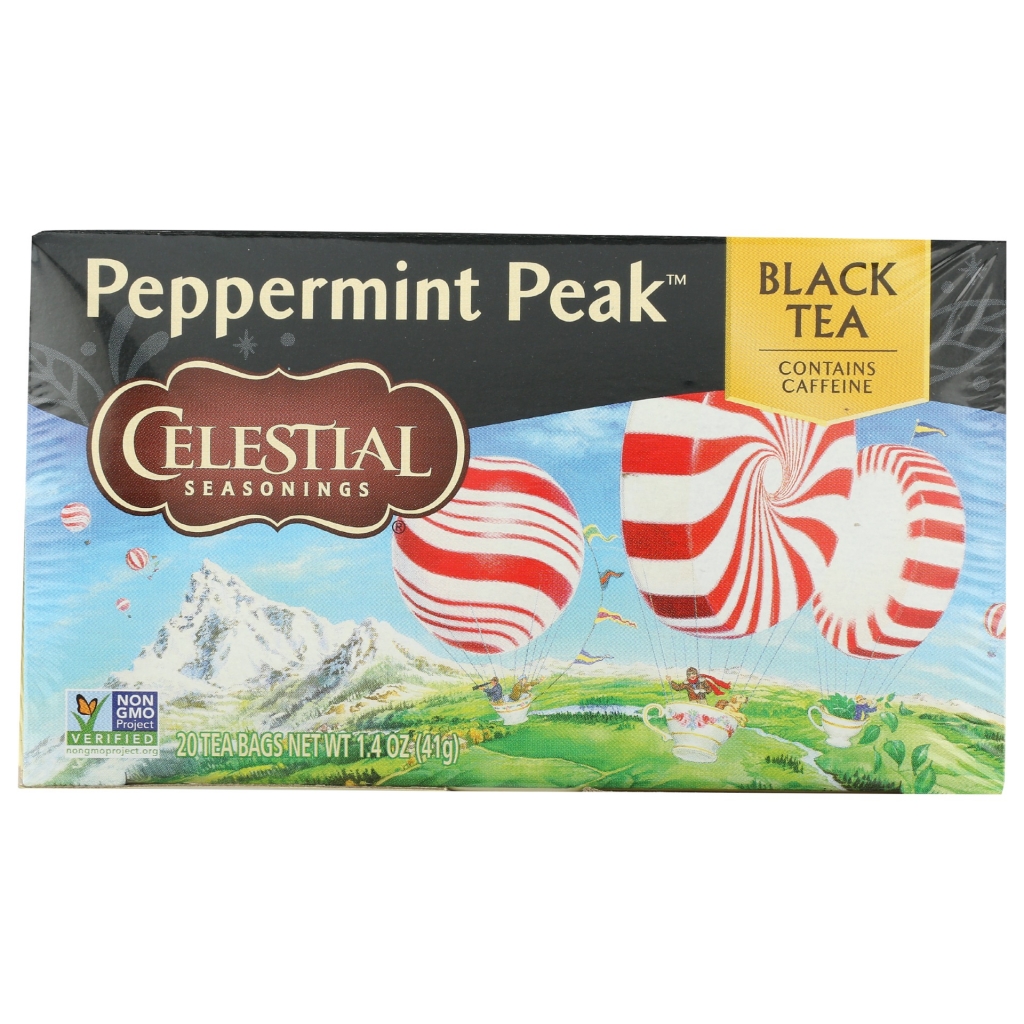 Peppermint Peak Black Tea - 20 bags