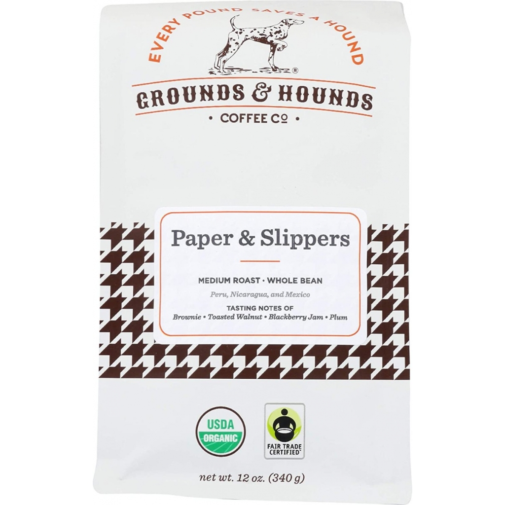 Paper Slippers Whole Bean Coffee - 12 oz