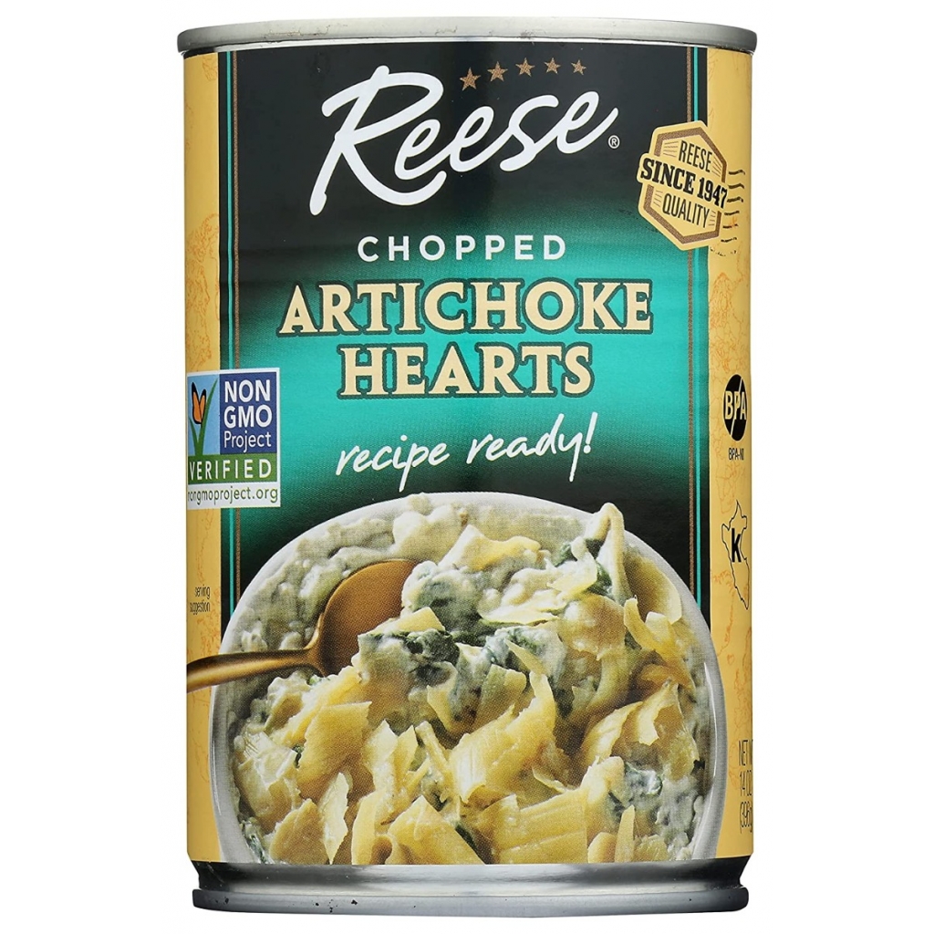 Convenient Chopped Artichoke Hearts - 14 oz