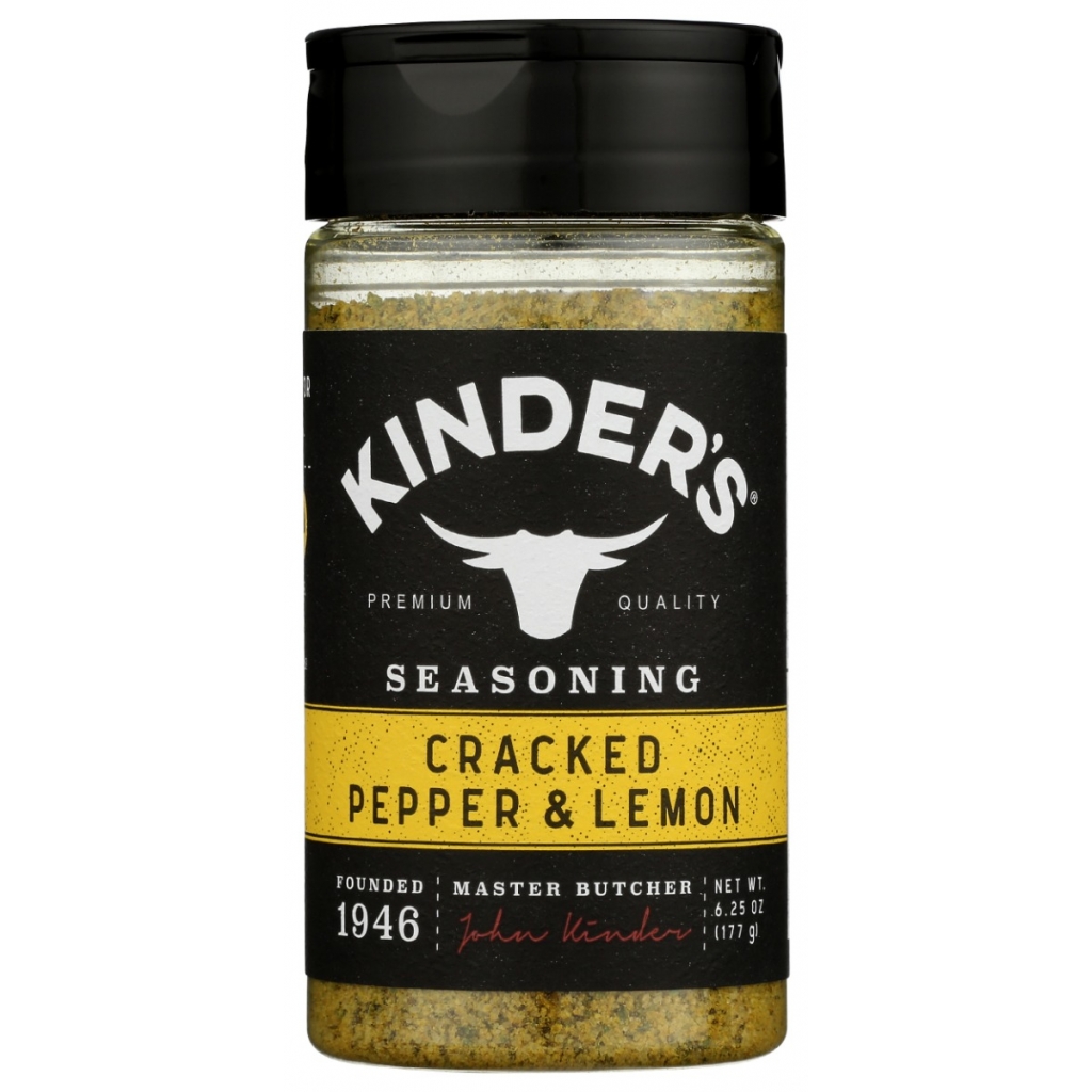 Rub Cracked Pepper & Lemon, 6.75 oz