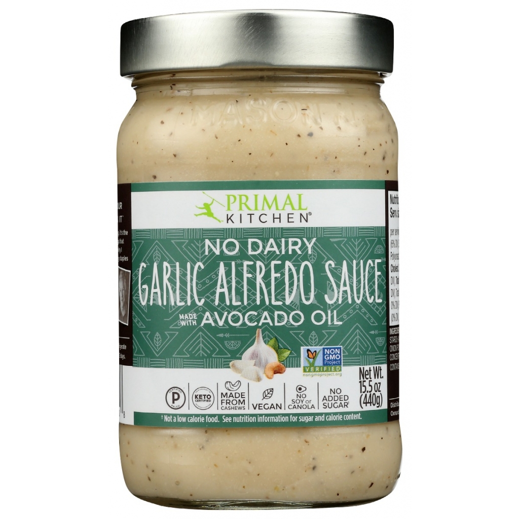 No-Dairy Garlic Alfredo Sauce - 15 oz