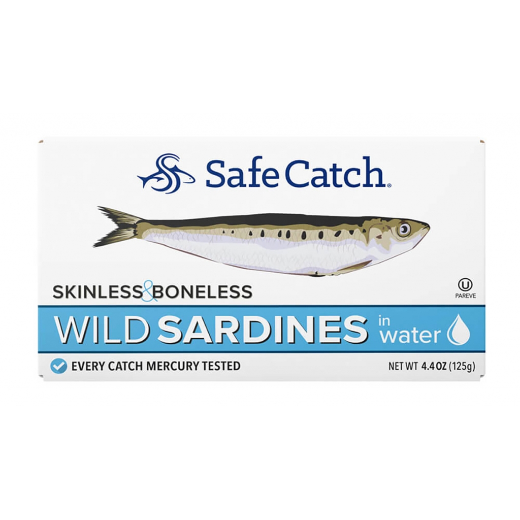 Skinless and Boneless Wild Sardines in Water