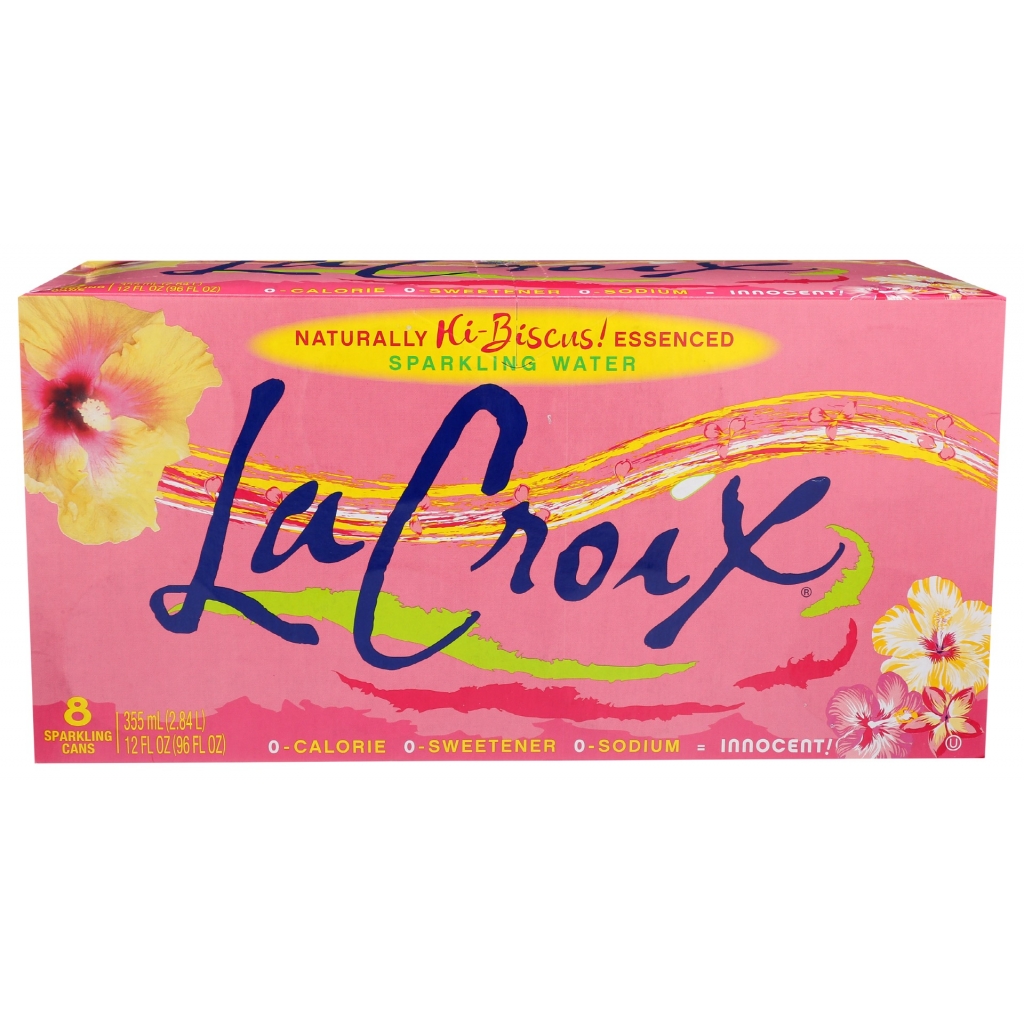 LaCroix Hi-Biscus Sparkling Water 8-Pack