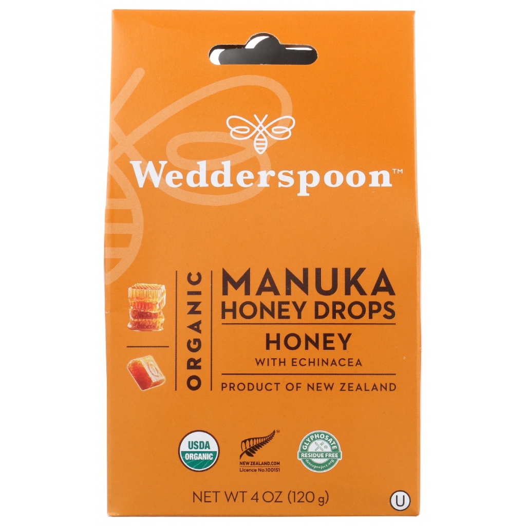 Organic Manuka Honey Drops - 4 oz