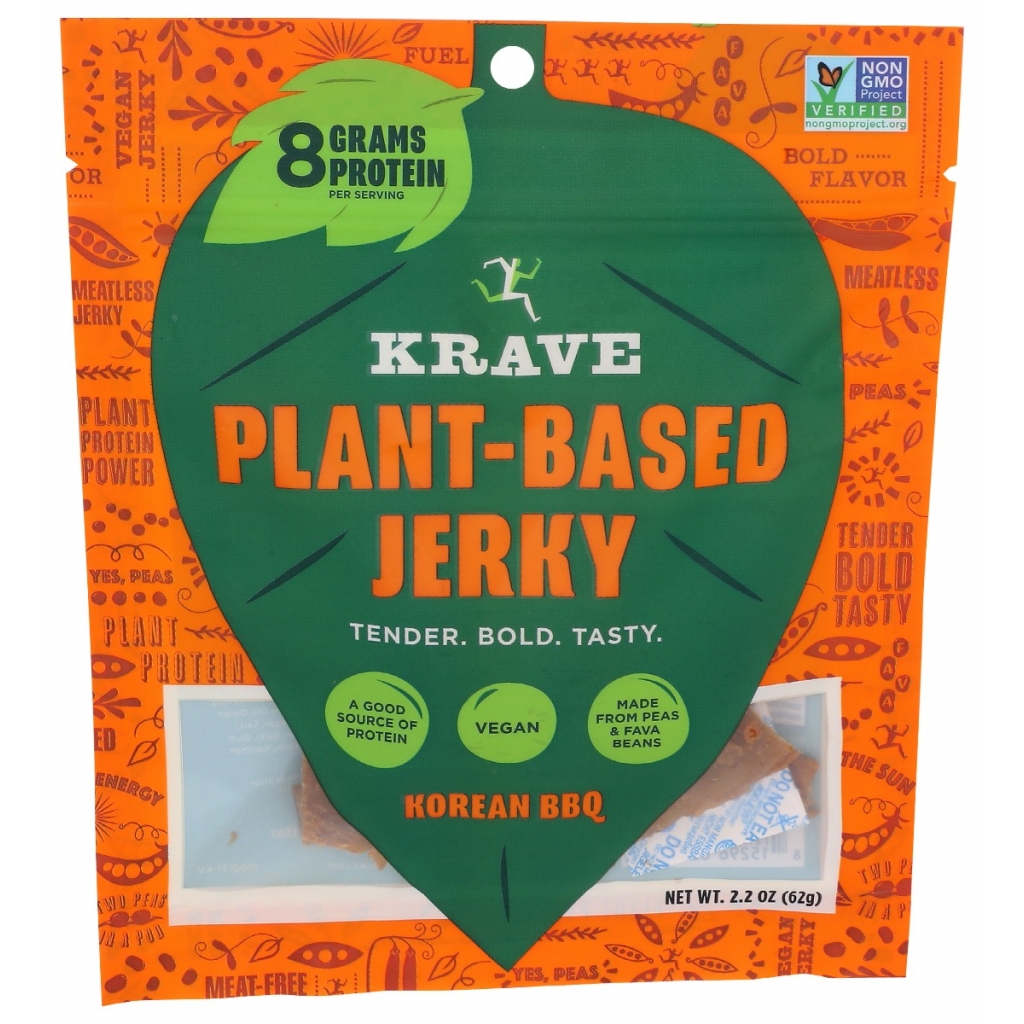 Plant-Based Korean BBQ Jerky, 2.2 oz