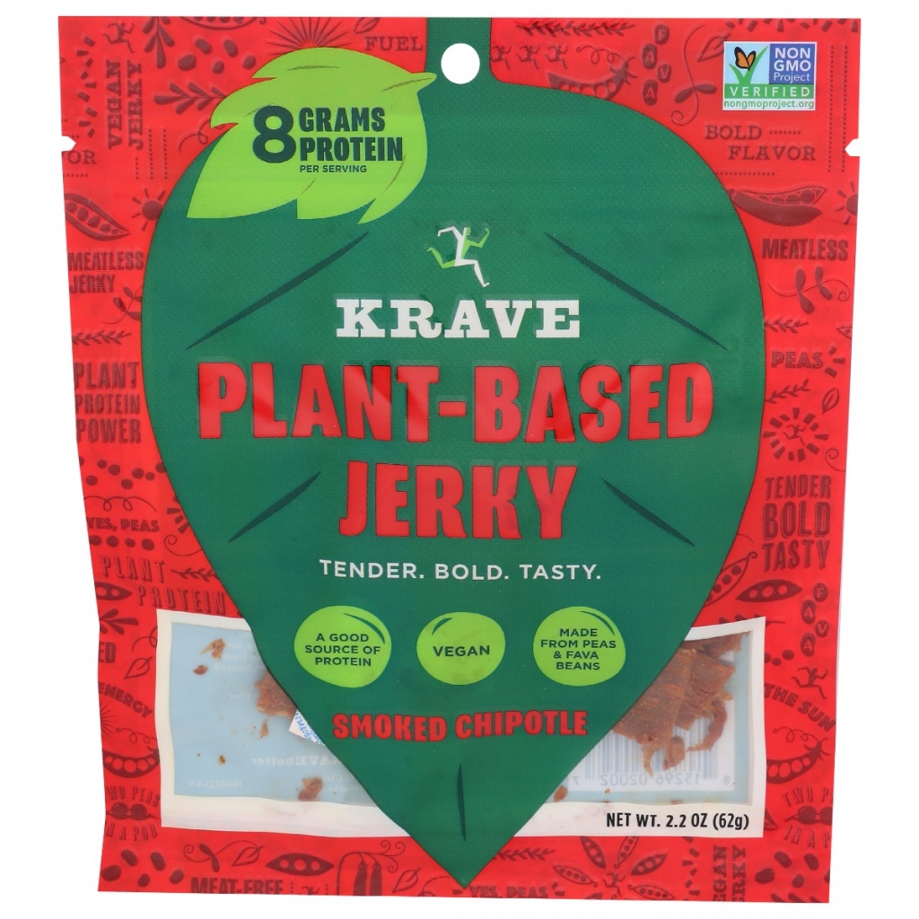 Plant-Based Smoked Chipotle Jerky – 2.2 oz