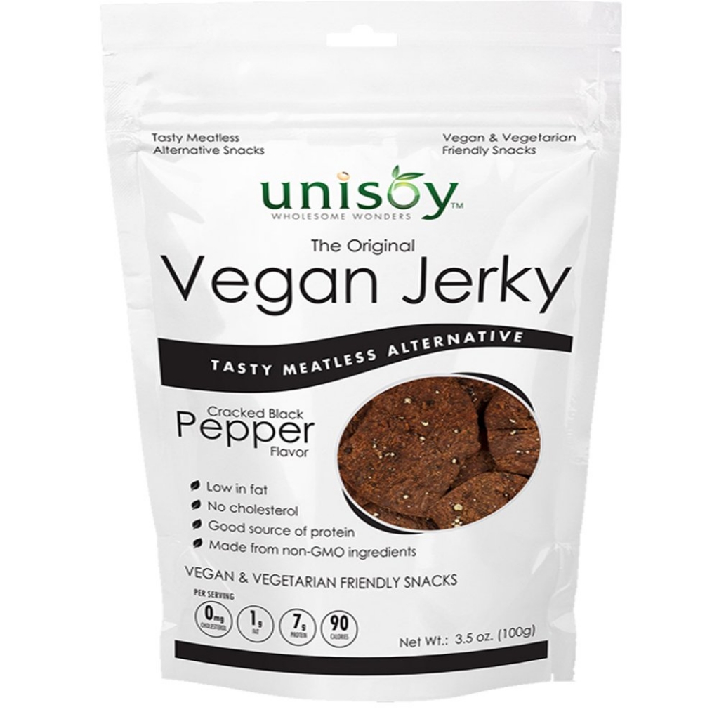 Vegan Black Pepper Jerky, 3.5 oz