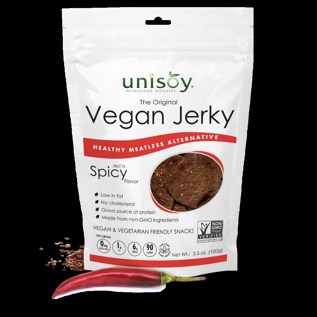 Spicy Vegan Jerky - 3.5 oz