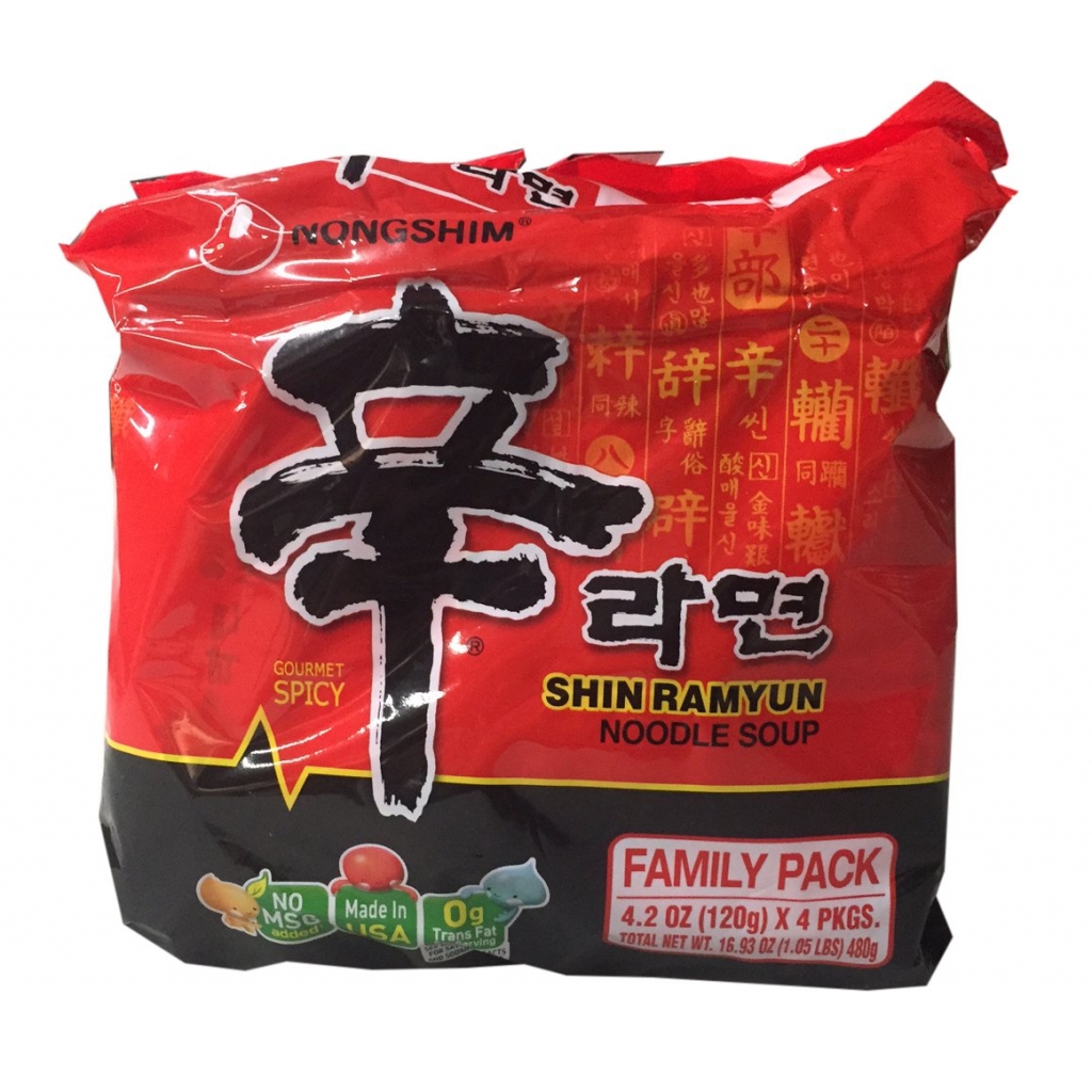 Spicy and Chewy Noodle Ramyun Blocks - 16.9 oz