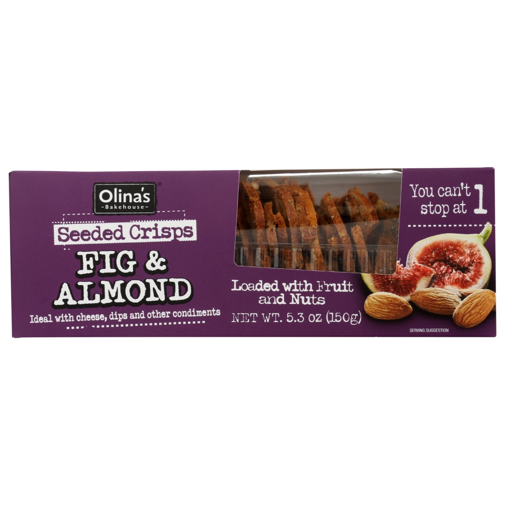 Fig & Almond Seeded Crisps - 5.3 oz