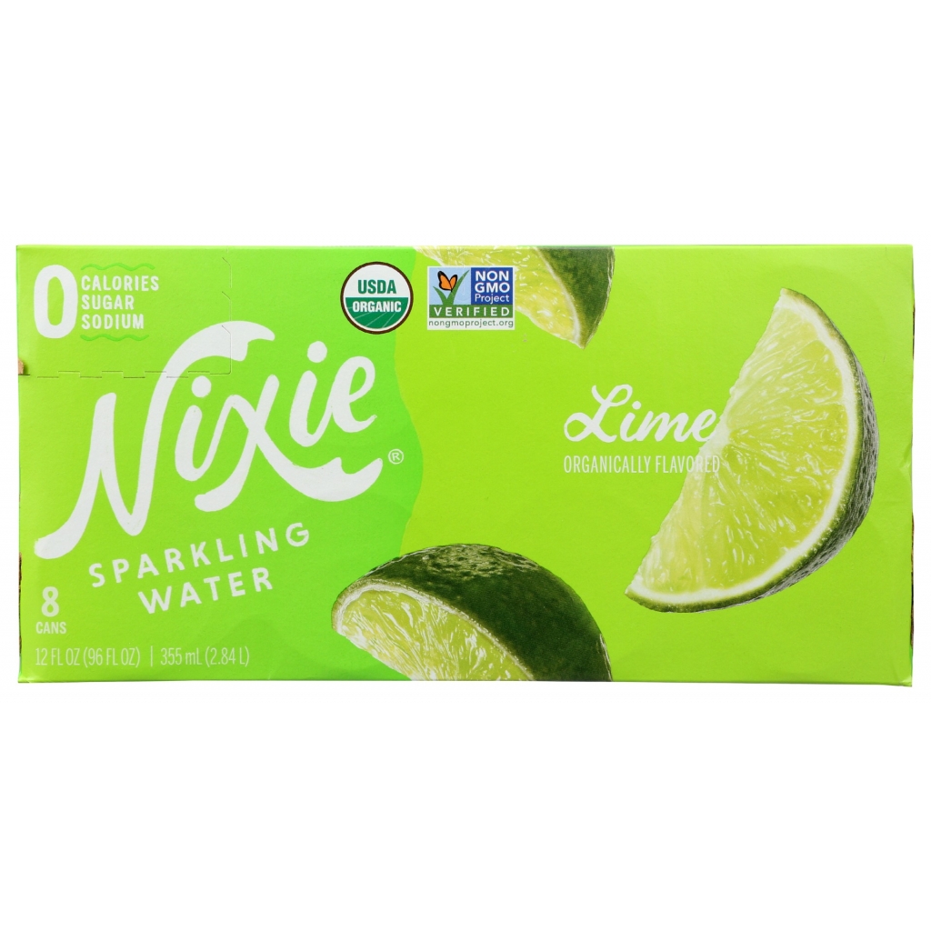 Classic Sparkling Water Lime - 96 fl oz (8 Pack)