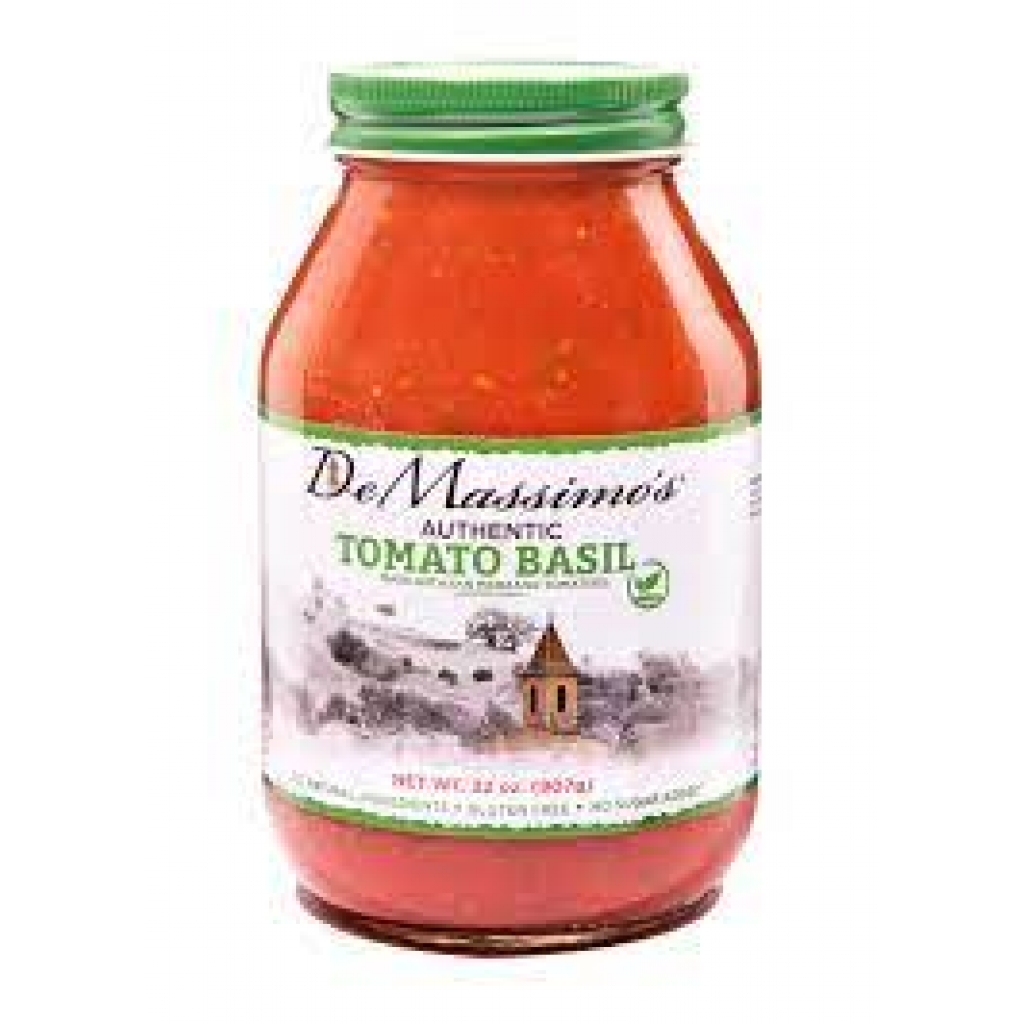 Authentic Marinara Sauce with San Marzano Tomatoes and Basil (32 oz)