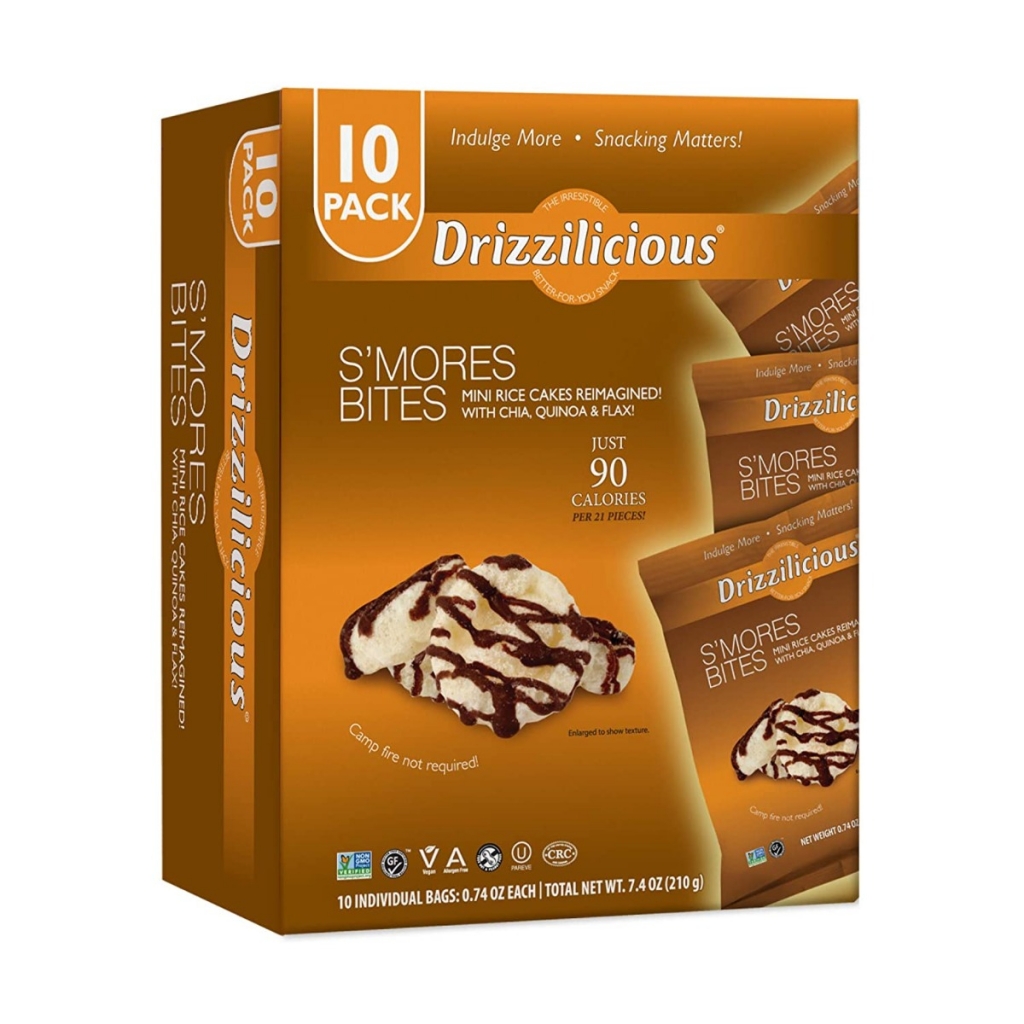 Gluten-Free Rice Crisp S'mores Treats - 10 Pack