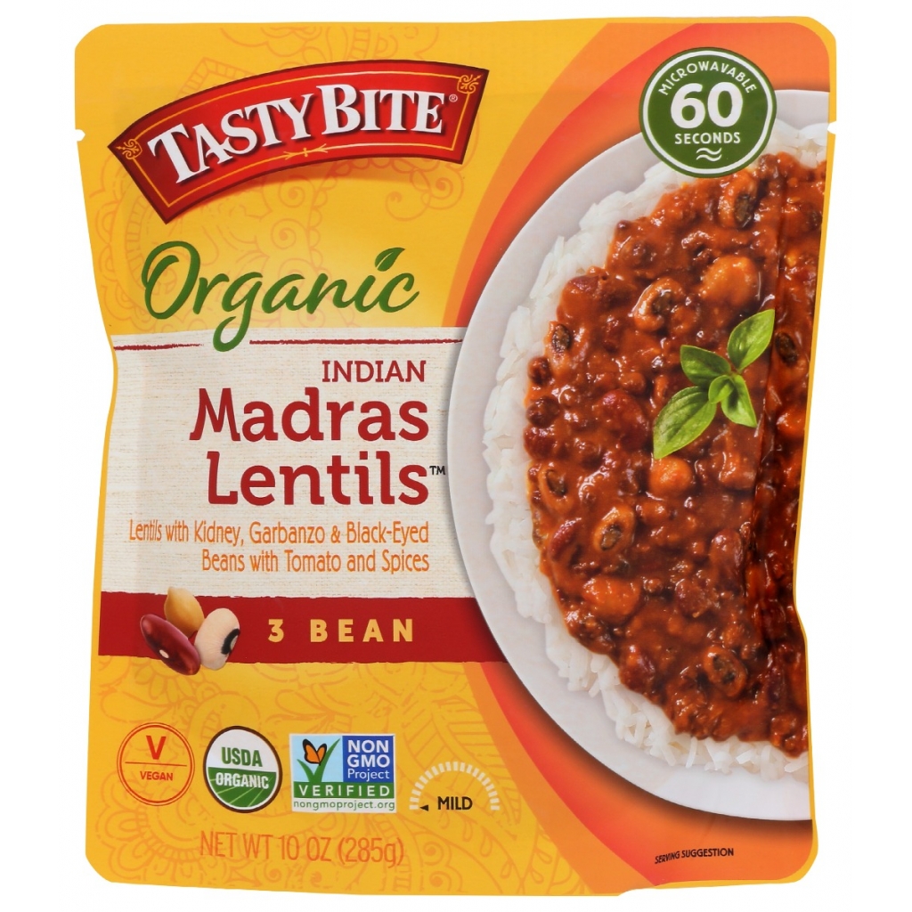 Organic Indian Madras Lentils - Fiber-Packed Meal