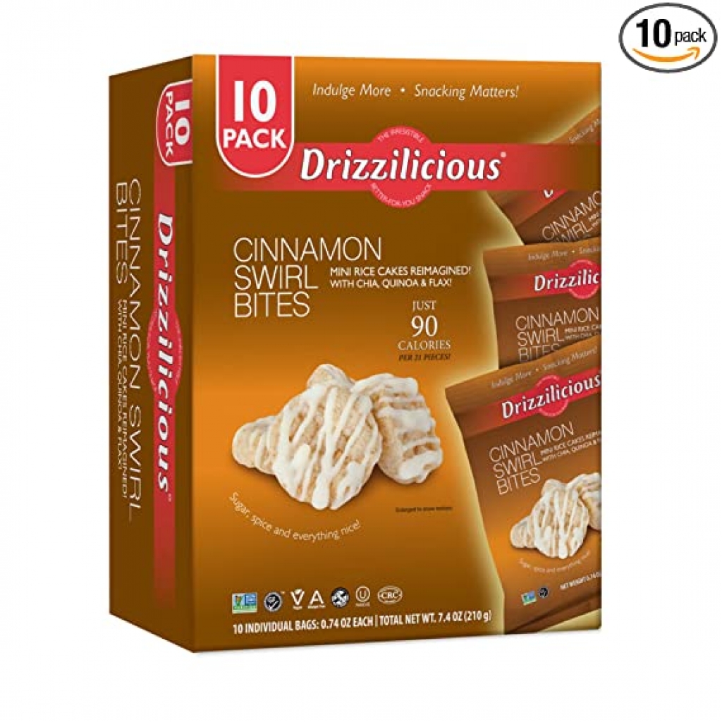 Rice Crisp Cinnamon Swirl 10 Pack