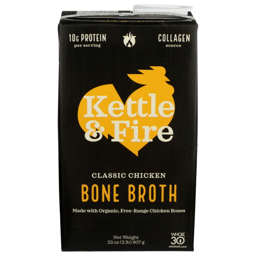 Organic Chicken Bone Broth - Nourishing Flavor