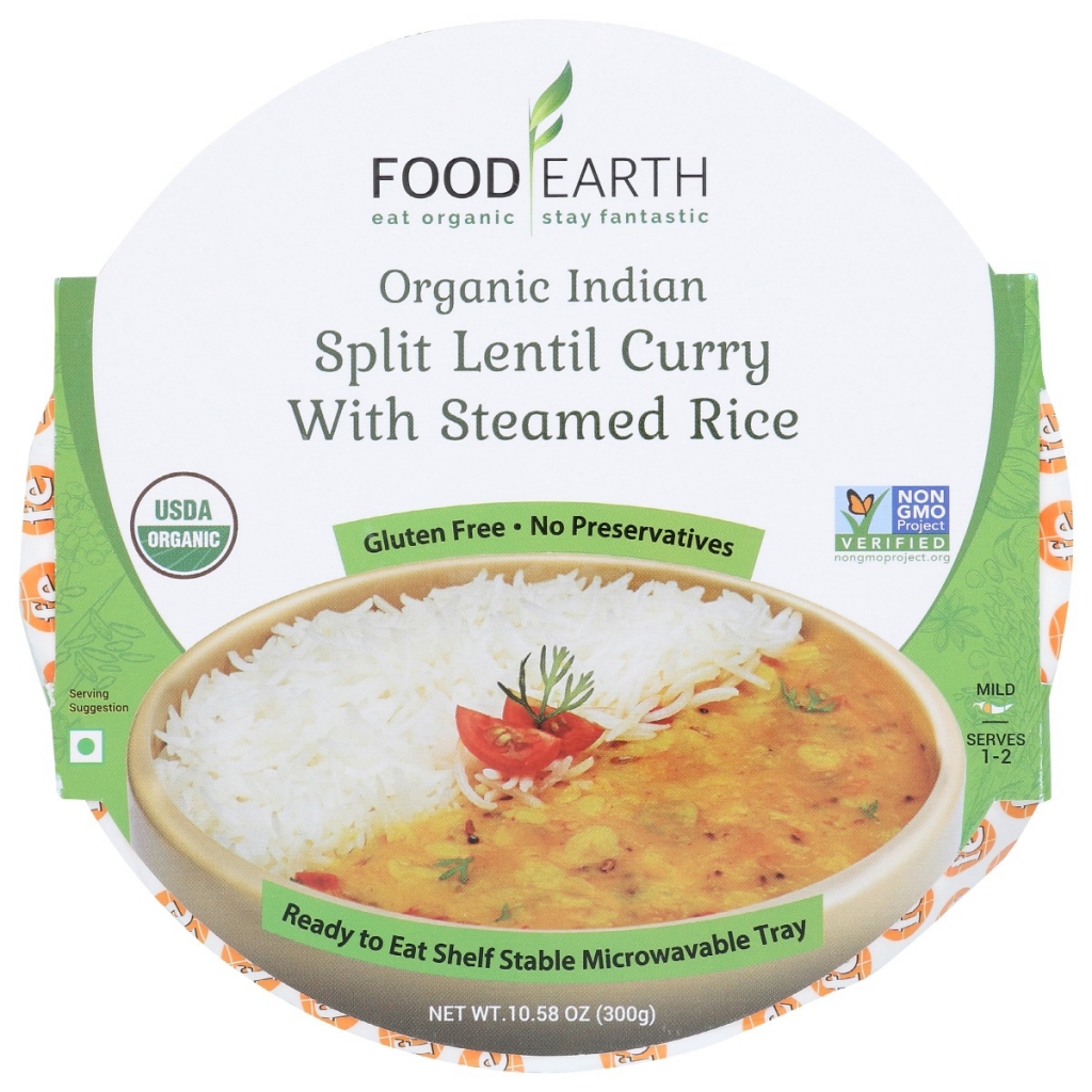 Entree Lentil Curry Rice - 10.58 oz