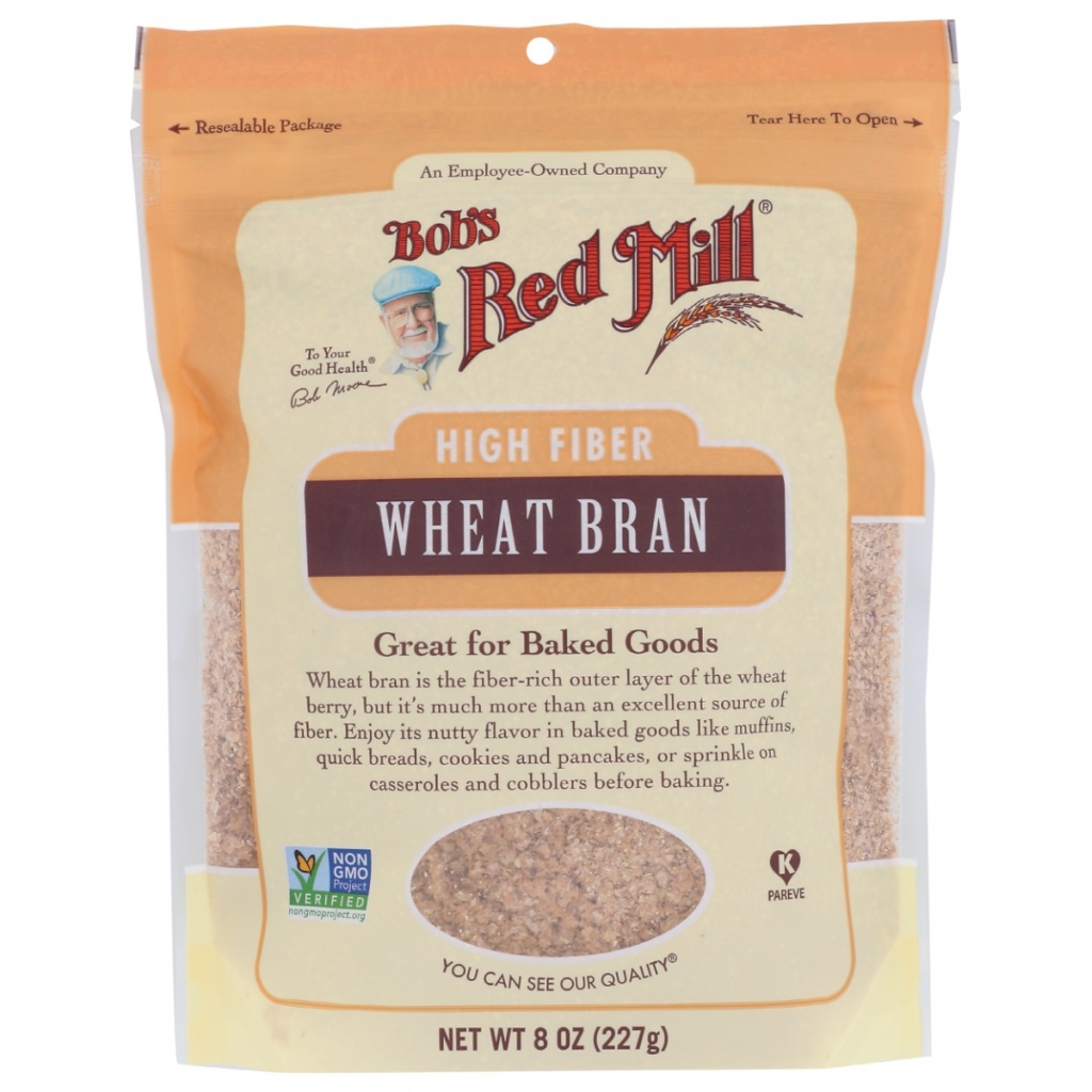 High-Fiber Wheat Bran: Health Essential, 8 oz