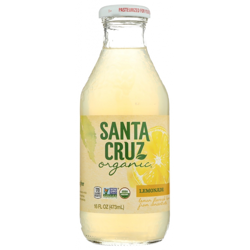 Santa Cruz Organic Lemonade - 16 fl oz