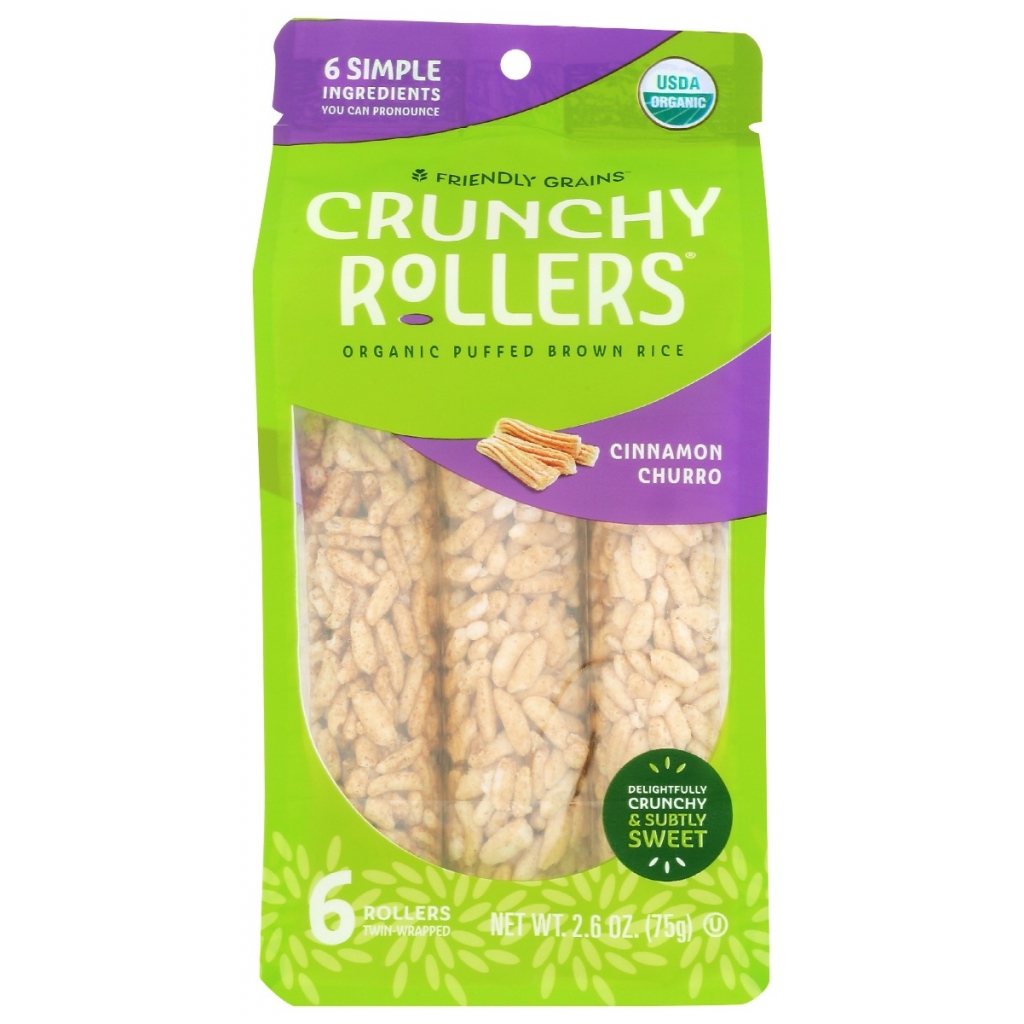 Cinnamon Churro Crunchy Rollers, 2.6 oz