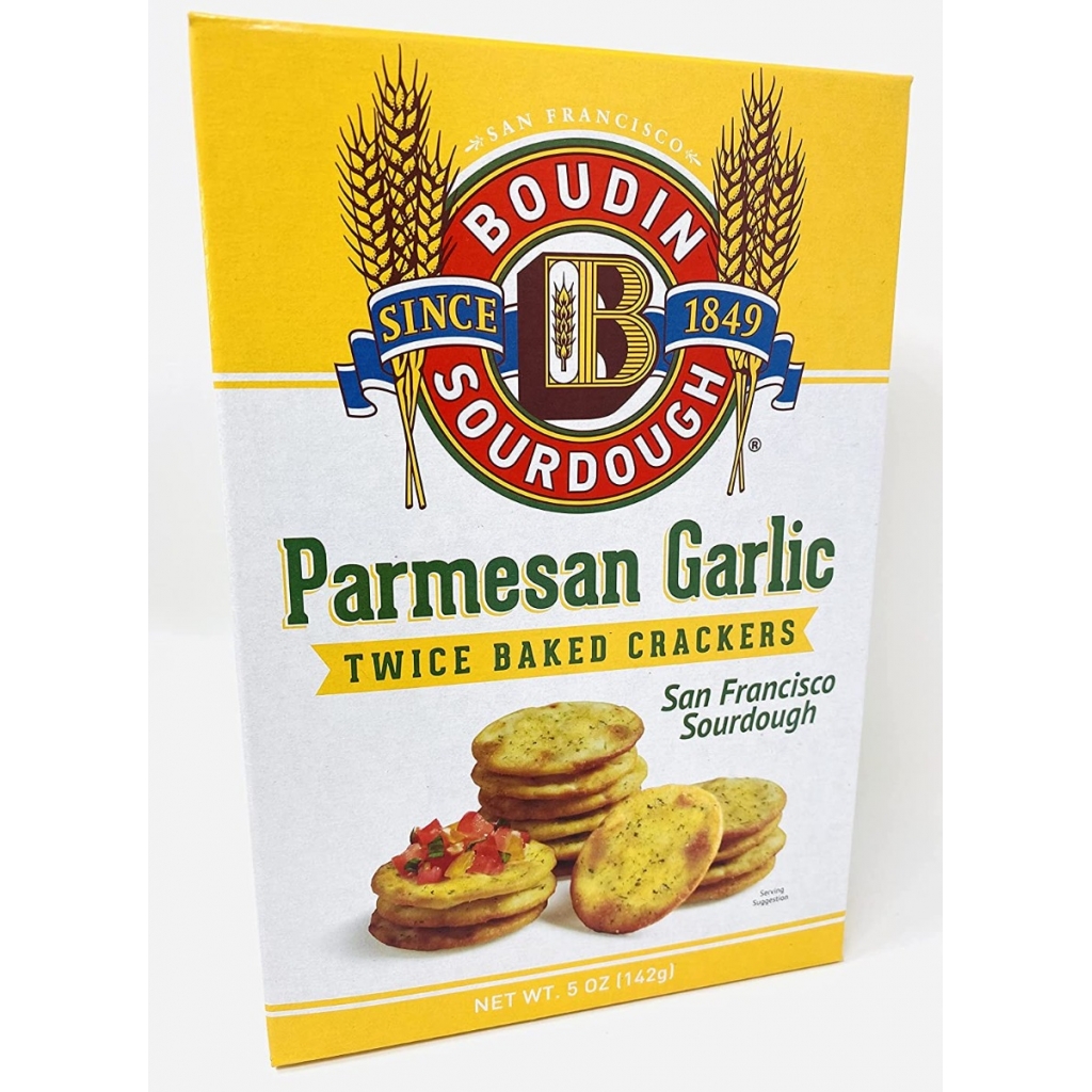 Parmesan Garlic Crackers - 5 oz