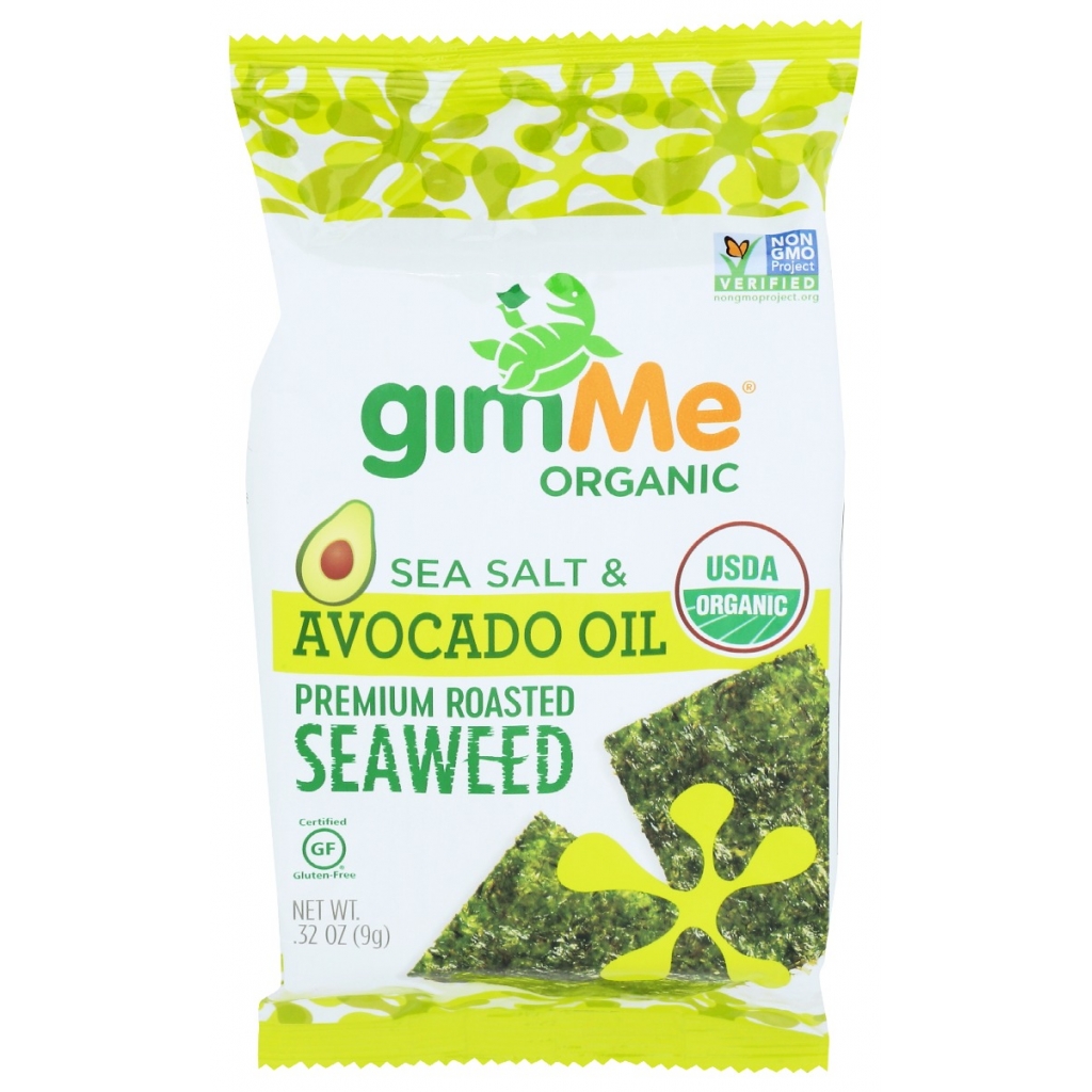 Seaweed Snacks with Sea Salt and Avocado Oil