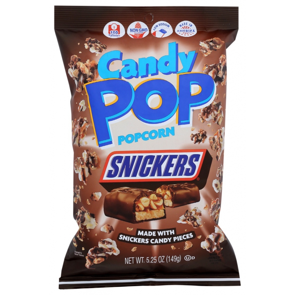 Snickers Candy Popcorn, 5.25 oz