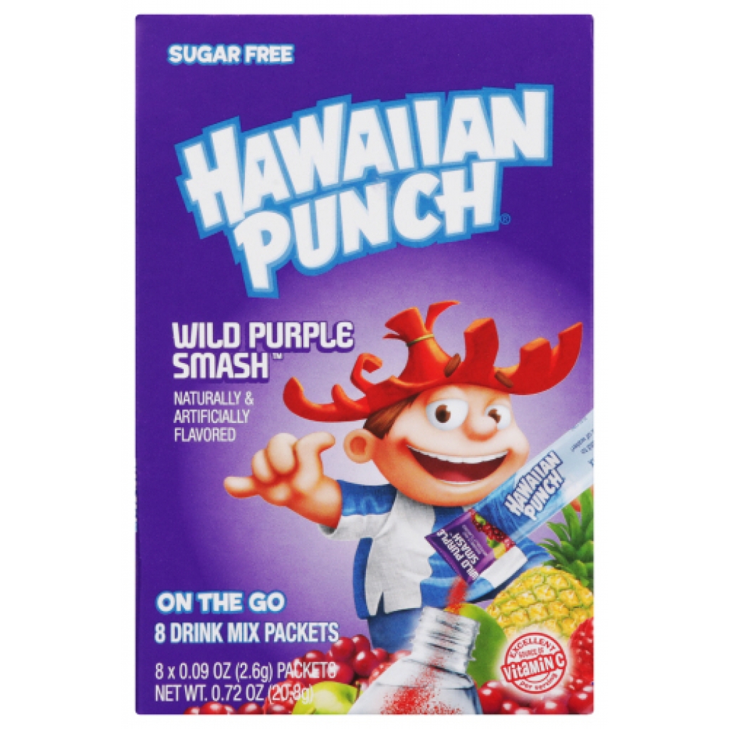 Wild Purple Smash Drink Mix Packets, 8 Total, 0.72 Oz