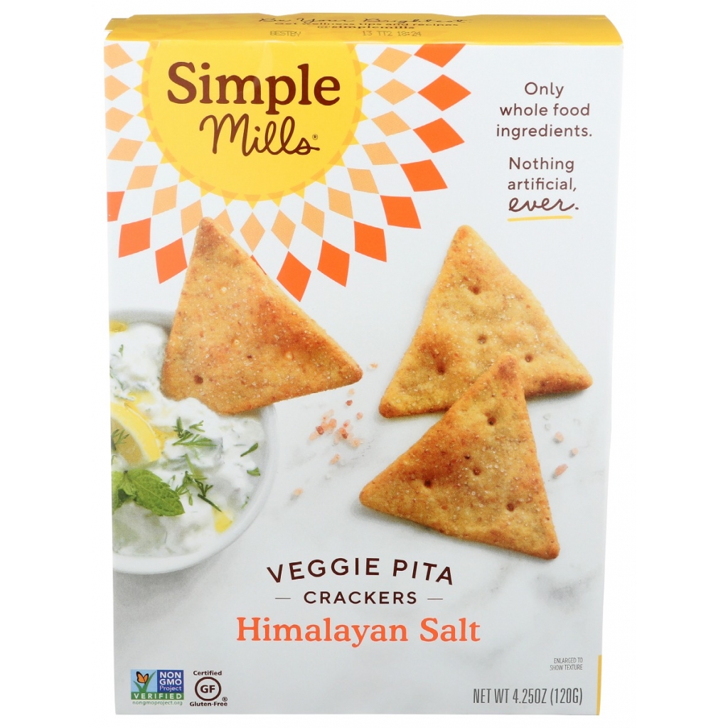 Himalayan Salt Veggie Pita Crackers - 4.25 OZ