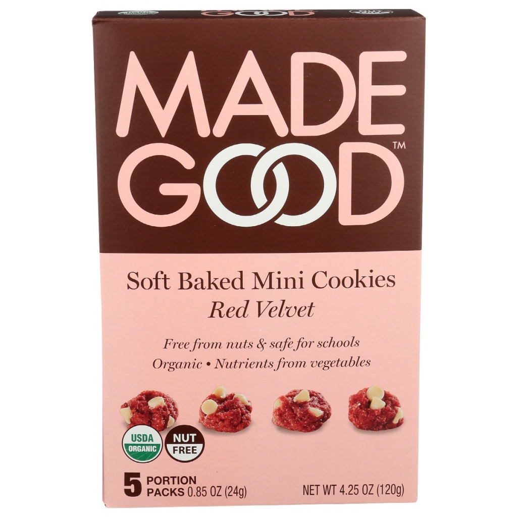 Red Velvet Soft Baked Mini Cookies - 4.25 oz