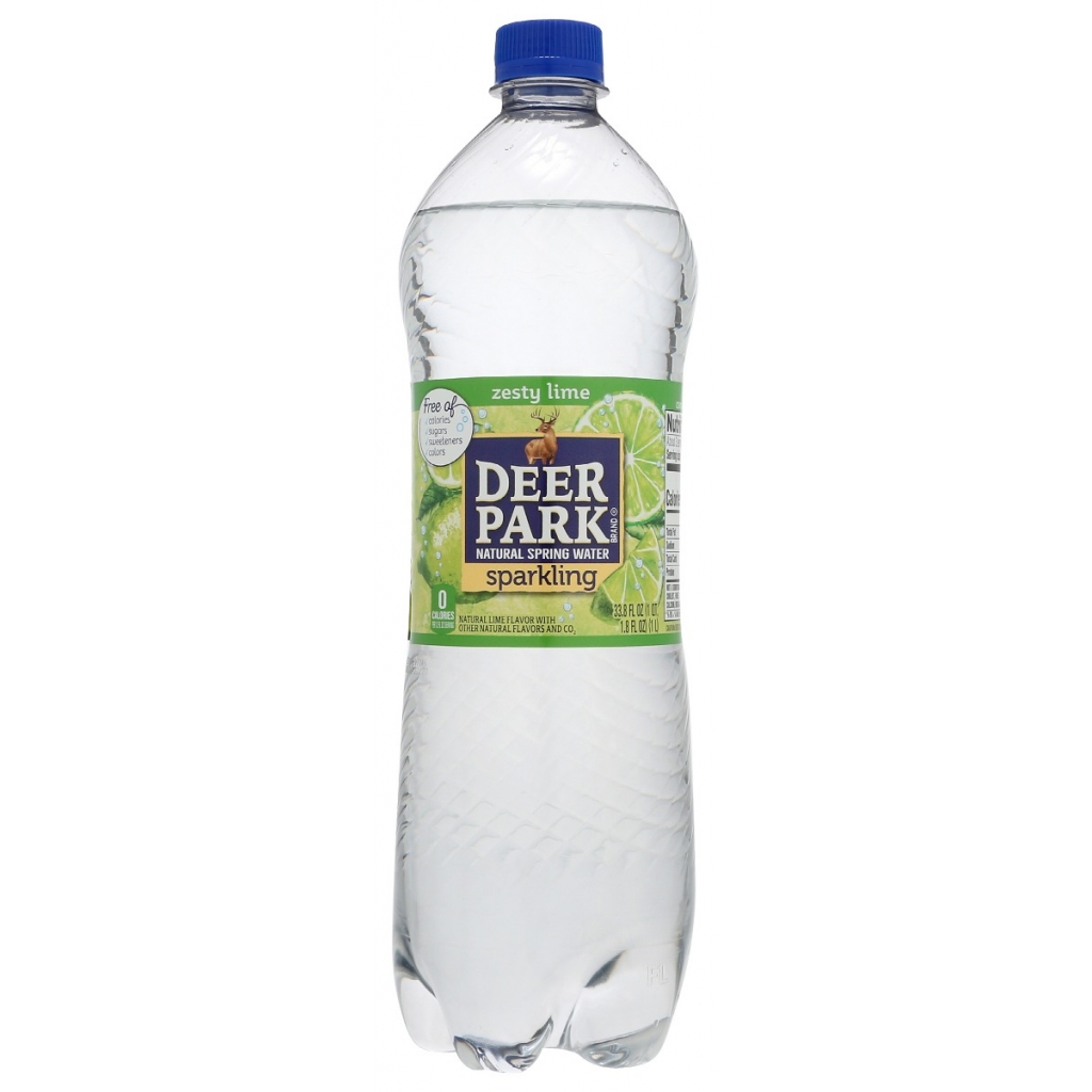 Zesty Lime Sparkling Water, 33.8 fl oz