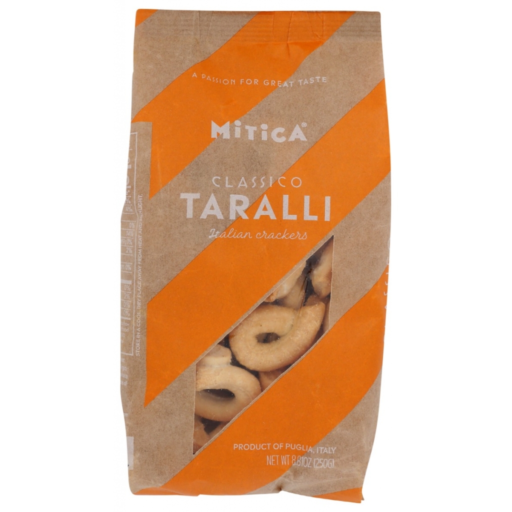 Classic Italian Taralli Snack, 8 oz