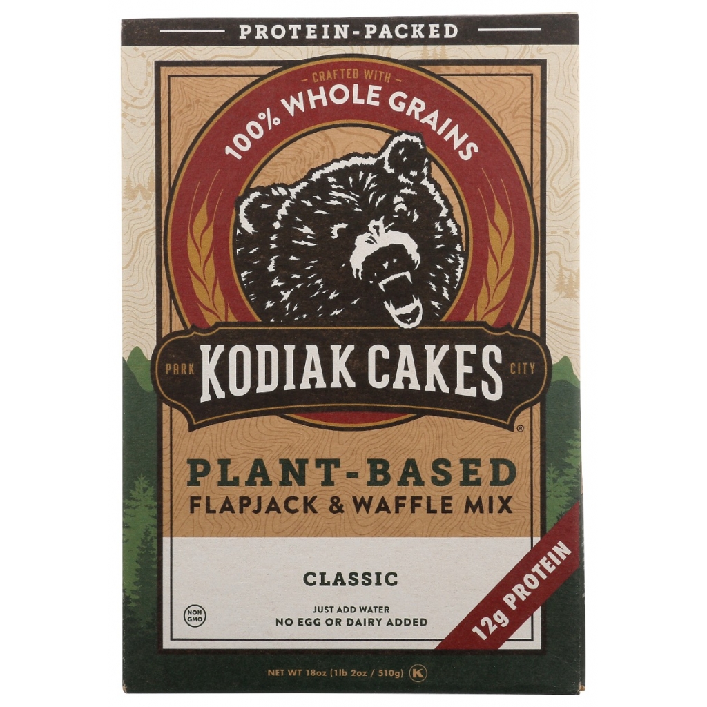 Kodiak Cakes Plant-Based Flapjack & Waffle Mix, 18 oz