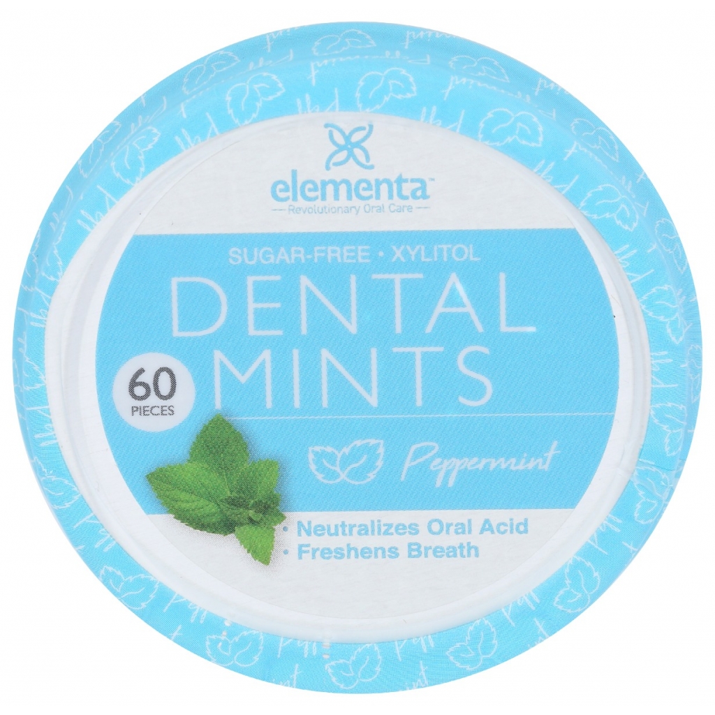 Dental Mints - Peppermint Flavor - 60 pc