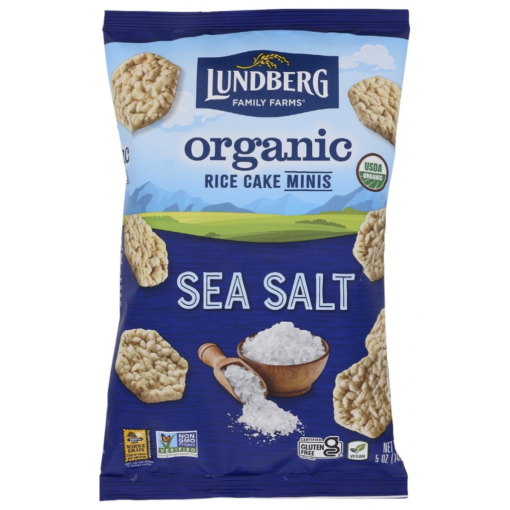 Organic Rice Cakes Mini Salt - 5 oz