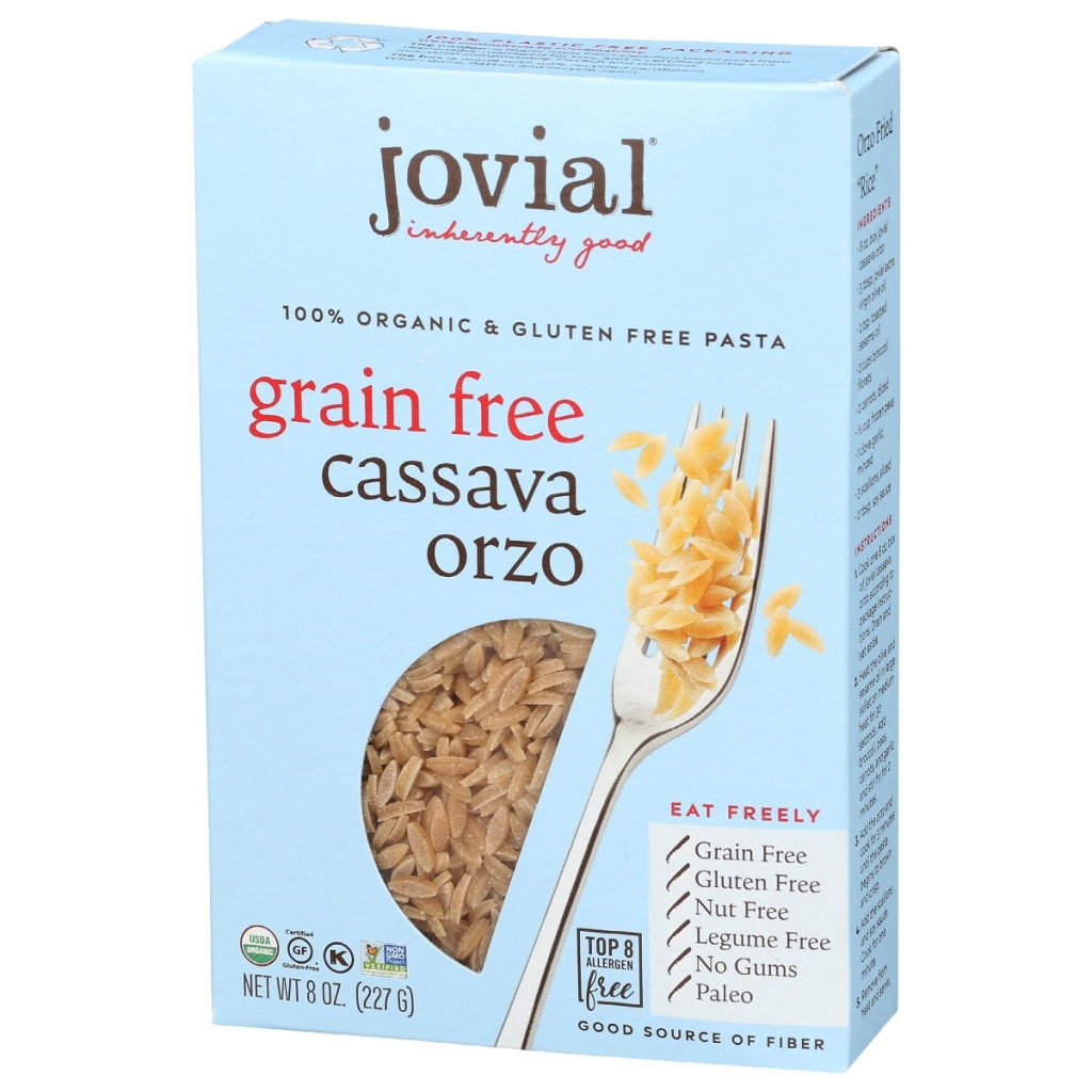 Grain-Free Organic Cassava Orzo - Feel-Good Pasta