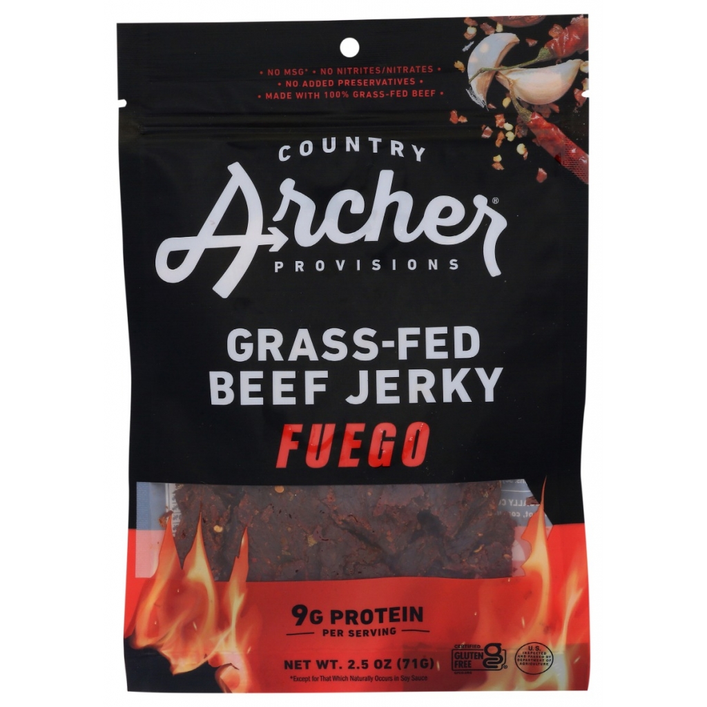 Fuego Grass Fed Beef Jerky