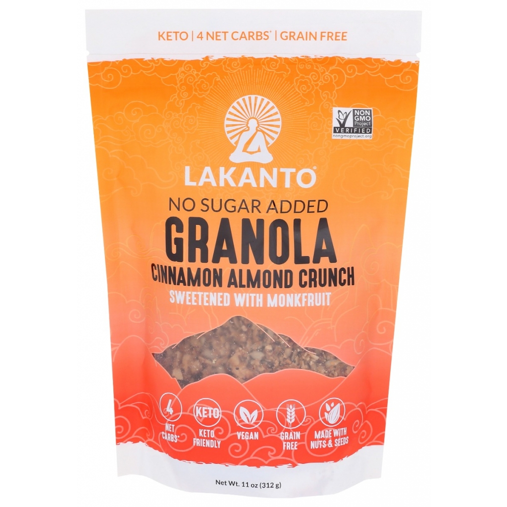 Lakanto Cinnamond Almond Crunch Keto Granola - 11 OZ