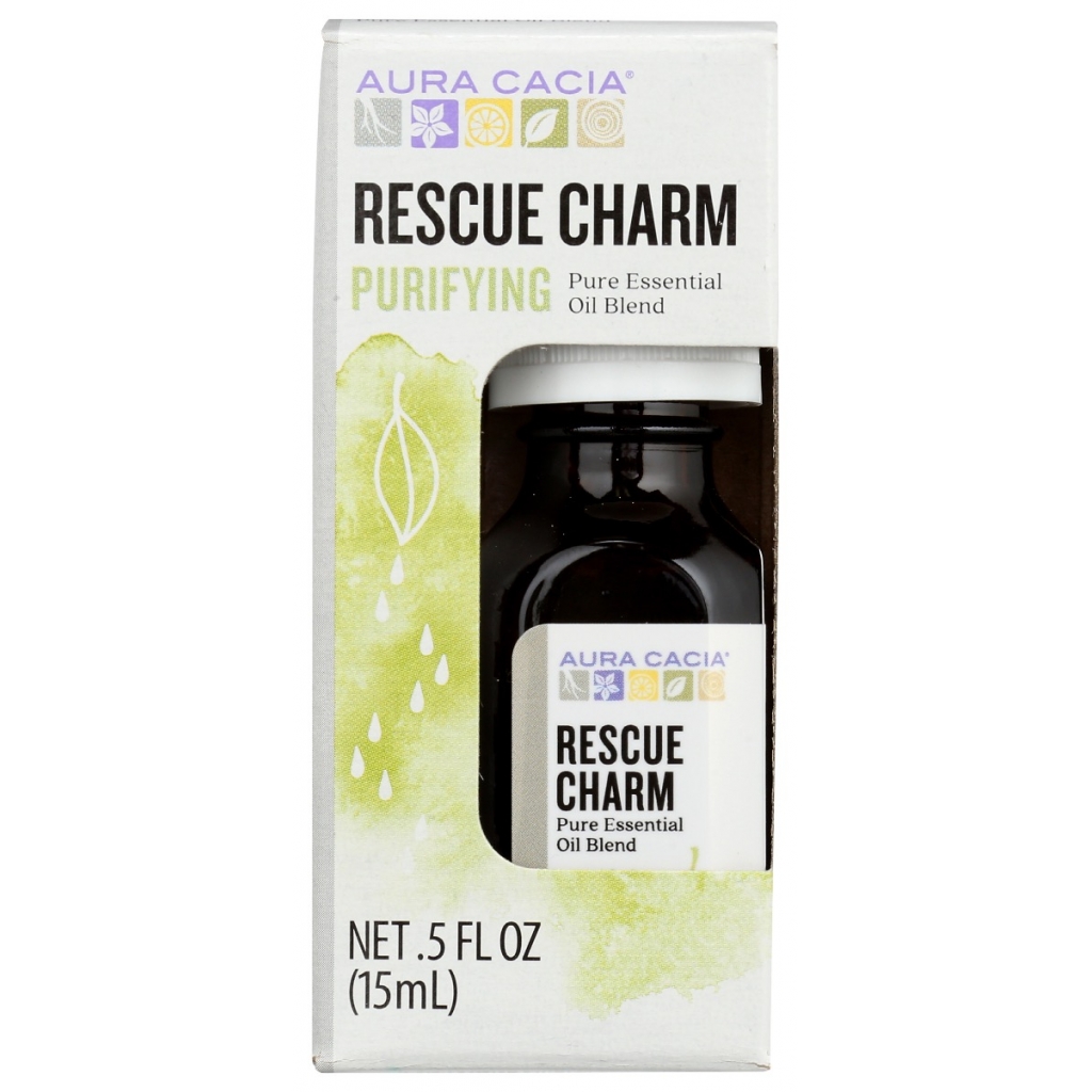 Aura Cacia Rescue Charm Essential Oil Blend