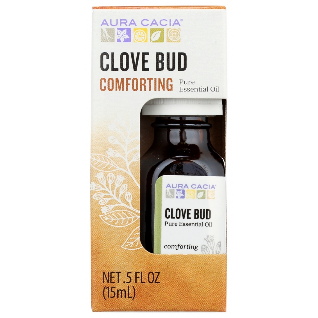 Aura Cacia Clove Bud Essential Oil - 0.5 fl oz