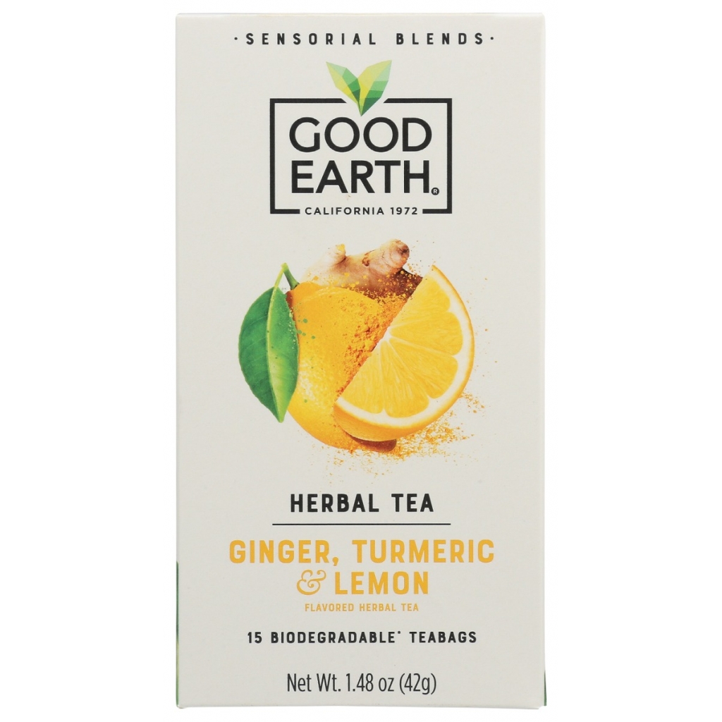 Turmeric Ginger Sensory Tea, 15 bags