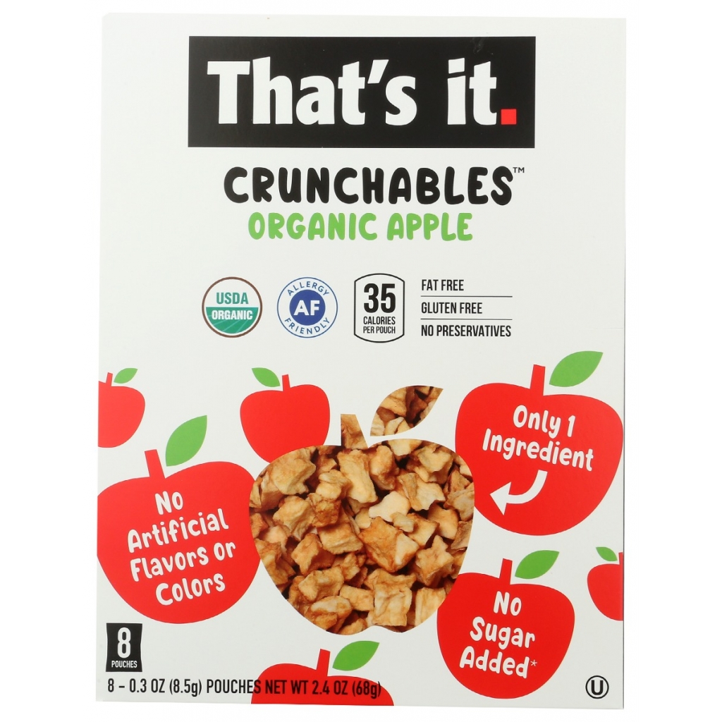 Crispy Organic Apple Snacks, 2.4 oz