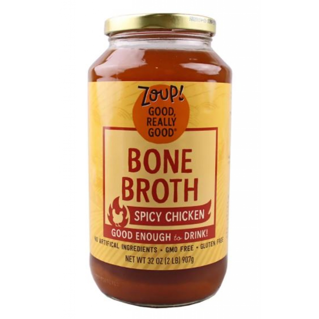 Spicy Chicken Bone Broth - 32 oz